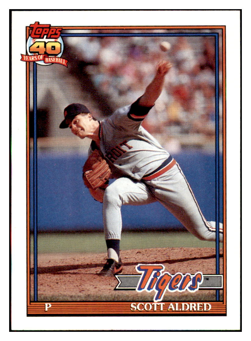 1991 Topps Scott Aldred
Detroit Tigers Baseball Card
GMMGC simple Xclusive Collectibles
