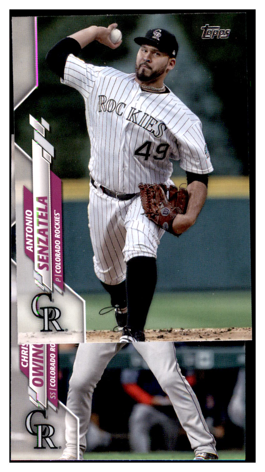 2020 Topps Update Antonio
Senzatela Colorado Rockies Baseball
Card GMMGC simple Xclusive Collectibles