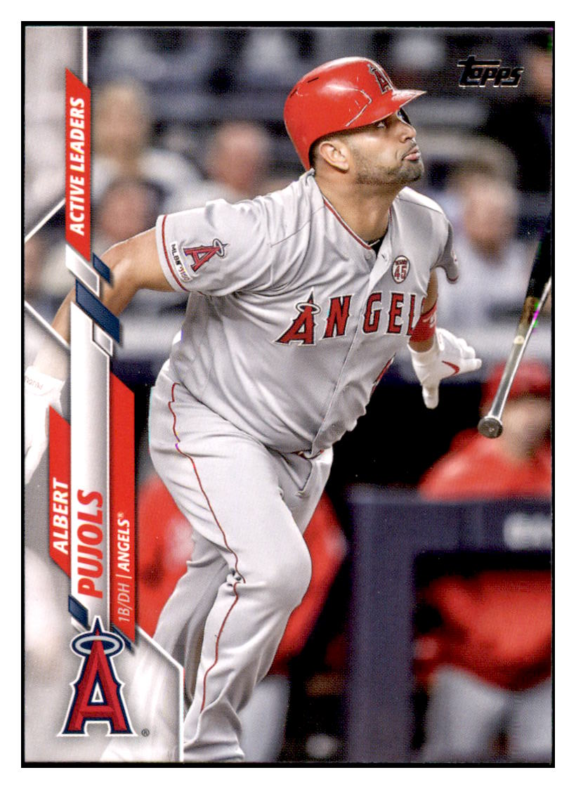 2020 Topps Update Albert
Pujols LDR Los Angeles Angels Baseball Card GMMGC simple Xclusive Collectibles