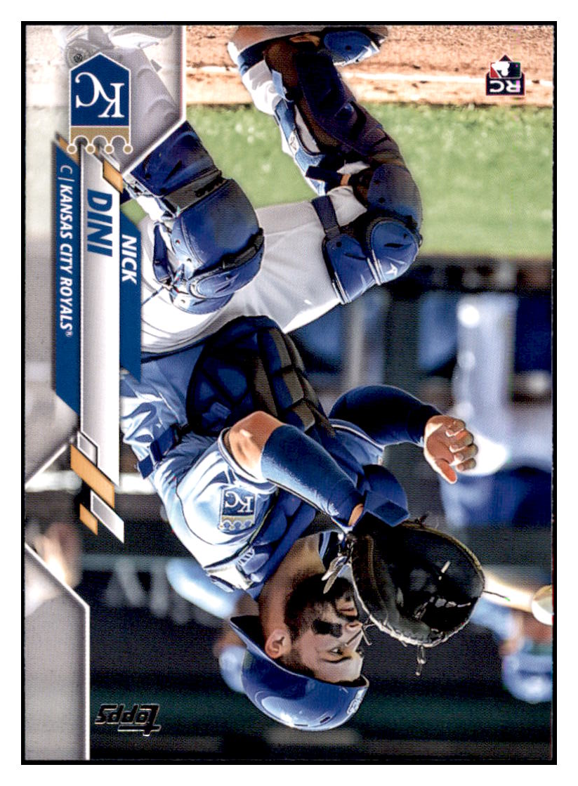 2020 Topps Update Nick
  Dini   RC  Kansas City Royals Baseball Card GMMGC simple Xclusive Collectibles   