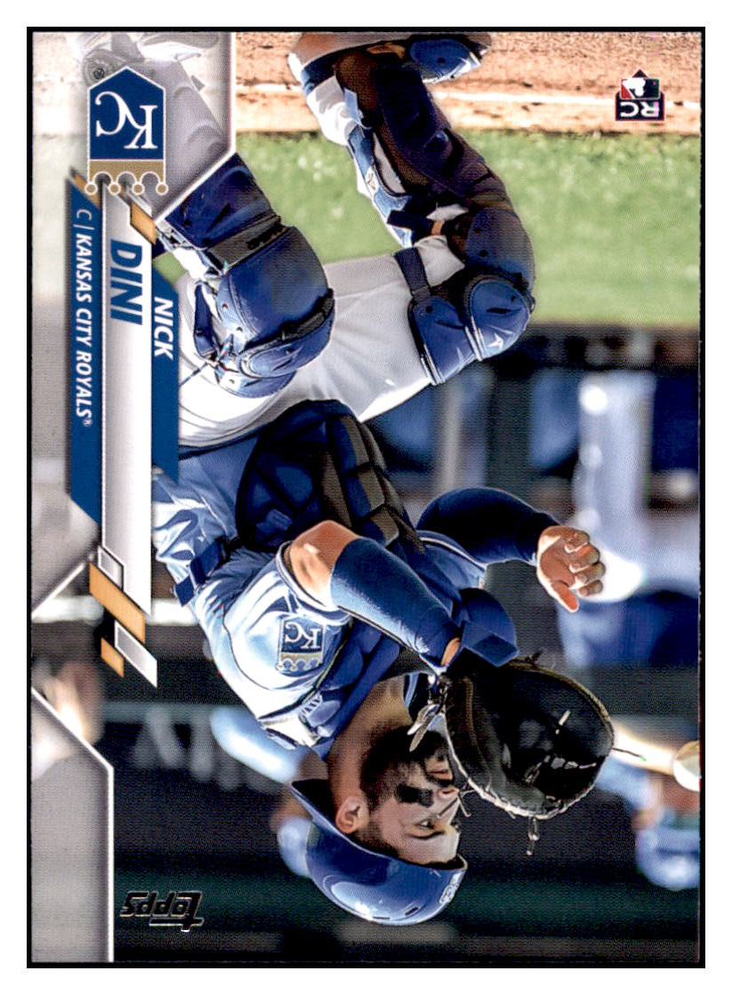 2020 Topps Update Nick
  Dini   RC  Kansas City Royals Baseball Card GMMGC simple Xclusive Collectibles