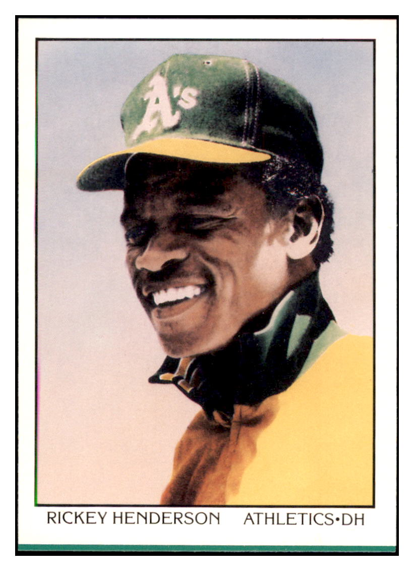1990 Score Rickey
Henderson DT Oakland Athletics Baseball Card GMMGC simple Xclusive Collectibles