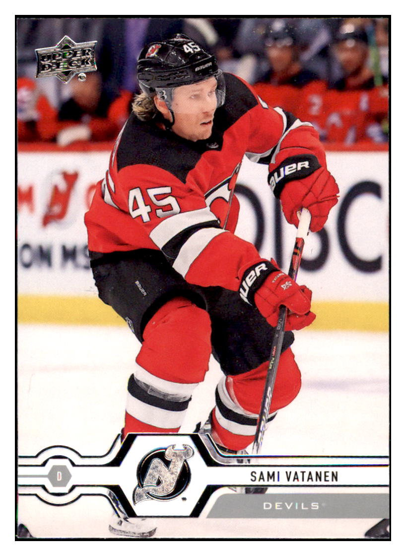 2019 Upper Deck Sami
Vatanen New Jersey Devils Hockey
Card GMMGC simple Xclusive Collectibles
