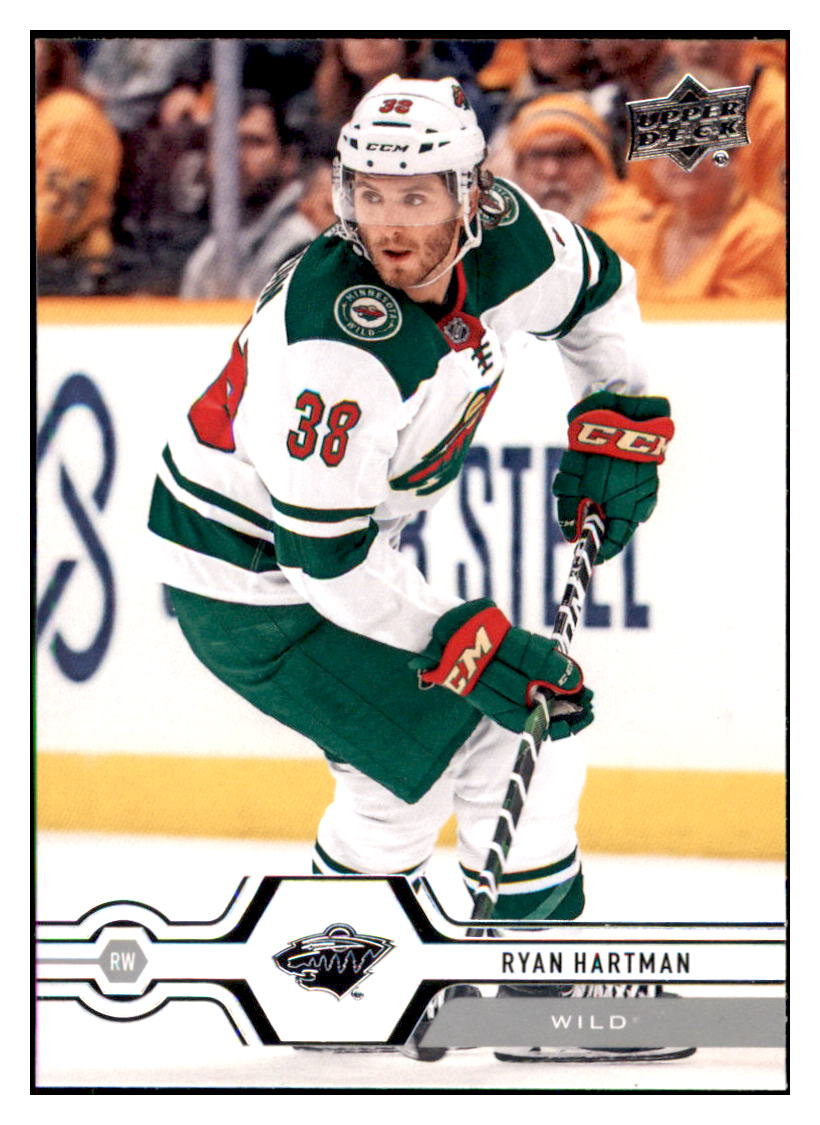 2019 Upper Deck Ryan
Hartman Minnesota Wild Hockey Card
GMMGC simple Xclusive Collectibles