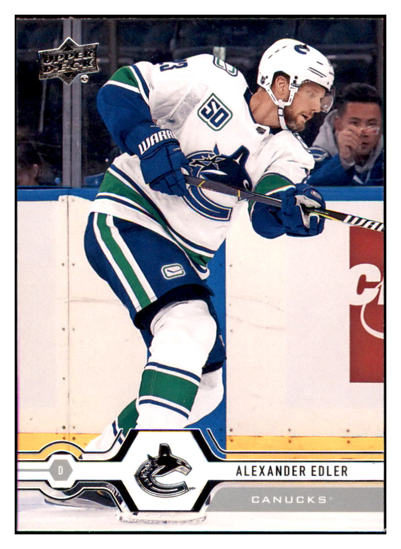 2019 Upper Deck Alexander
Edler Vancouver Canucks Hockey Card
GMMGC simple Xclusive Collectibles