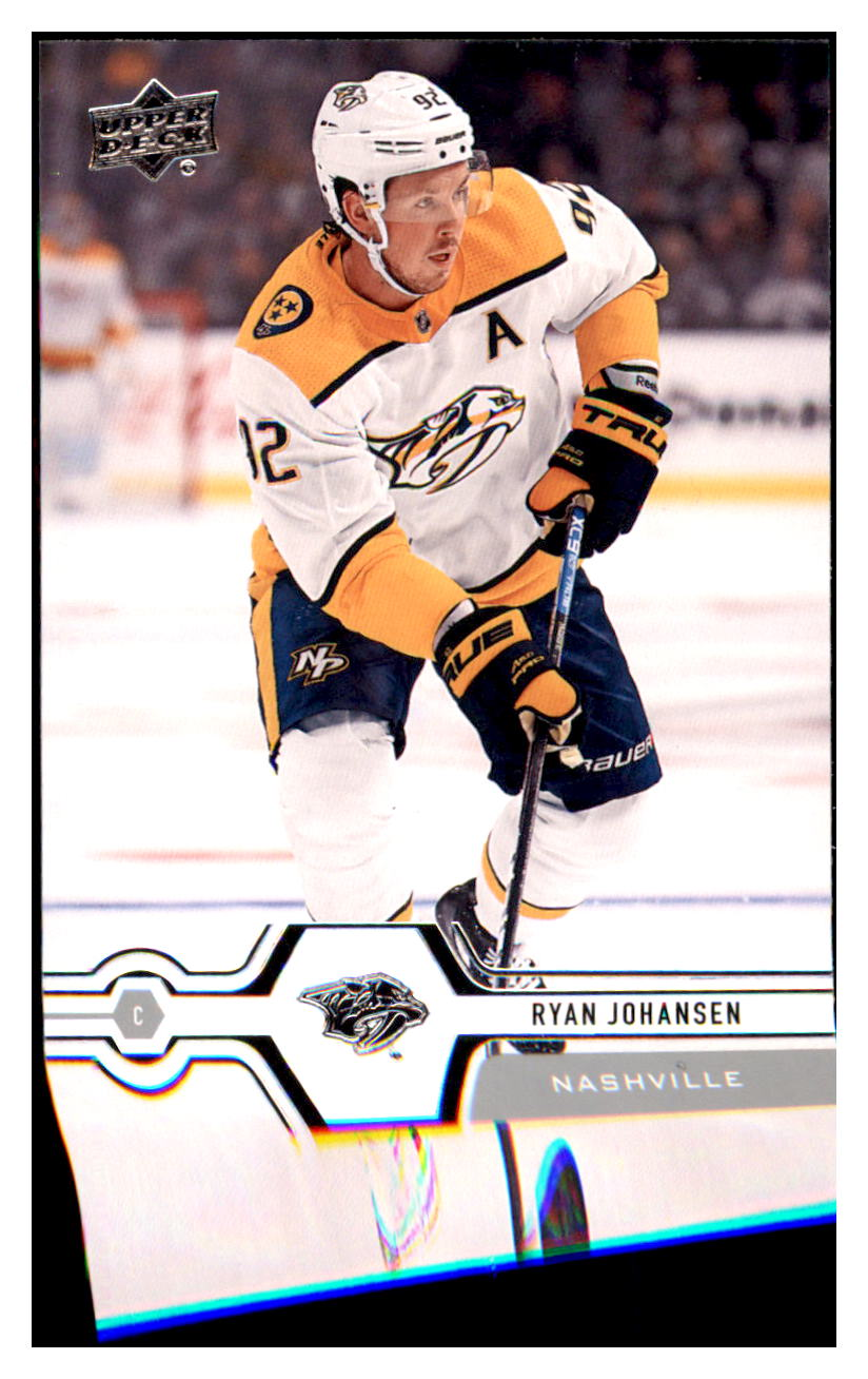 2019 Upper Deck Ryan
  Johansen    Nashville Predators Hockey
  Card GMMGC simple Xclusive Collectibles   