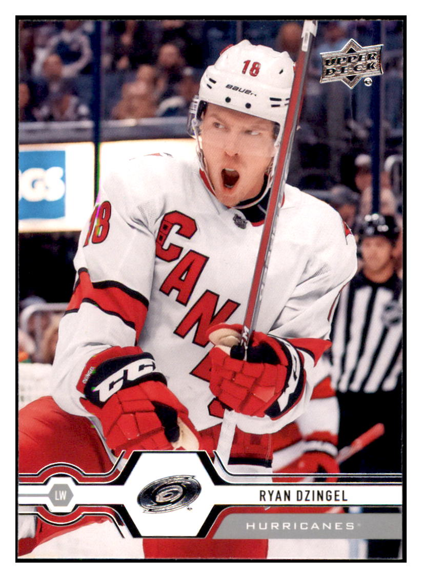 2019 Upper Deck Ryan
Dzingel Carolina Hurricanes Hockey
Card GMMGC simple Xclusive Collectibles