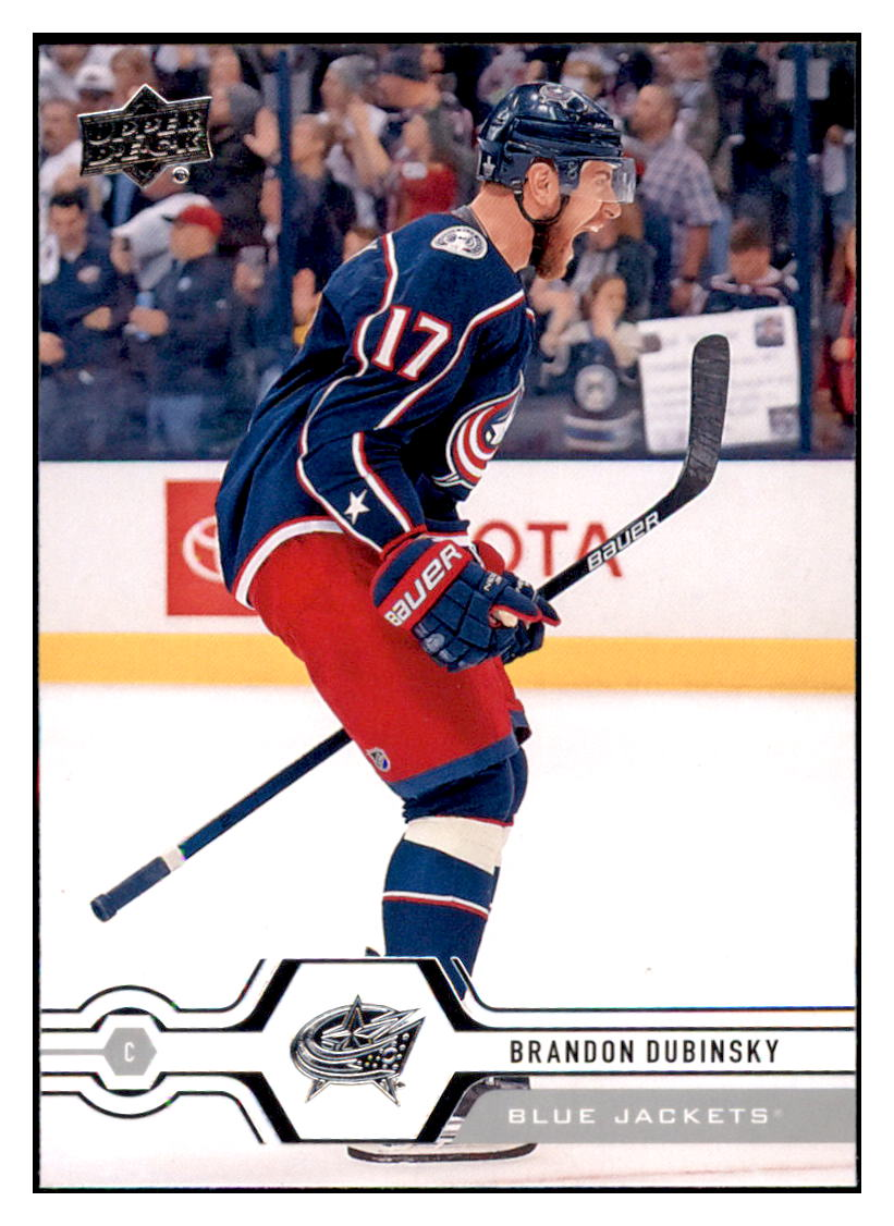 2019 Upper Deck Brandon
Dubinsky Columbus Blue Jackets
Hockey Card GMMGC simple Xclusive Collectibles