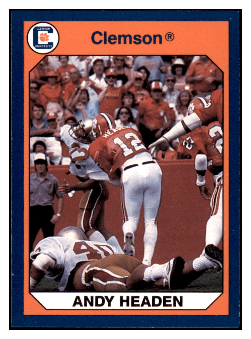 Andy Headen Football Card GMMGC simple Xclusive Collectibles