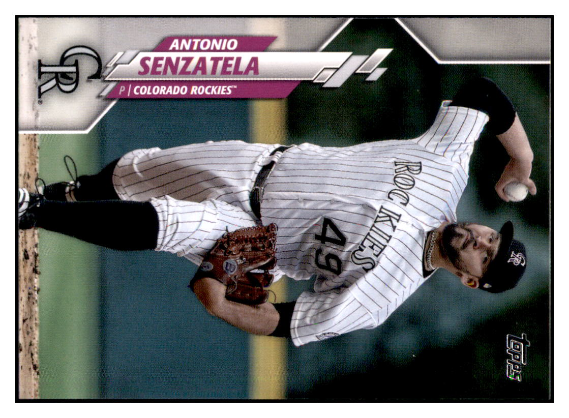 2020 Topps Update Antonio
Senzatela Colorado Rockies Baseball
Card GMMGC_1a simple Xclusive Collectibles