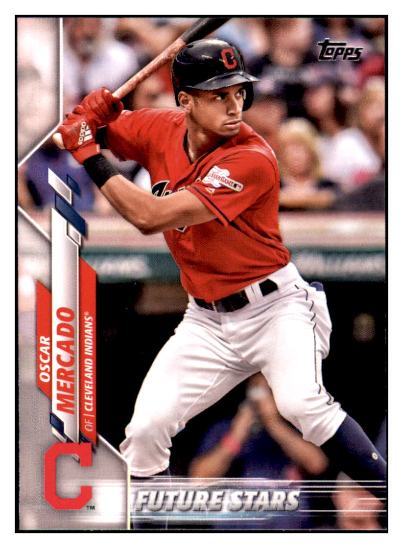 2020 Topps Cleveland Indians
  Oscar Mercado    Cleveland Indians
  Baseball Card GMMGC_1a simple Xclusive Collectibles