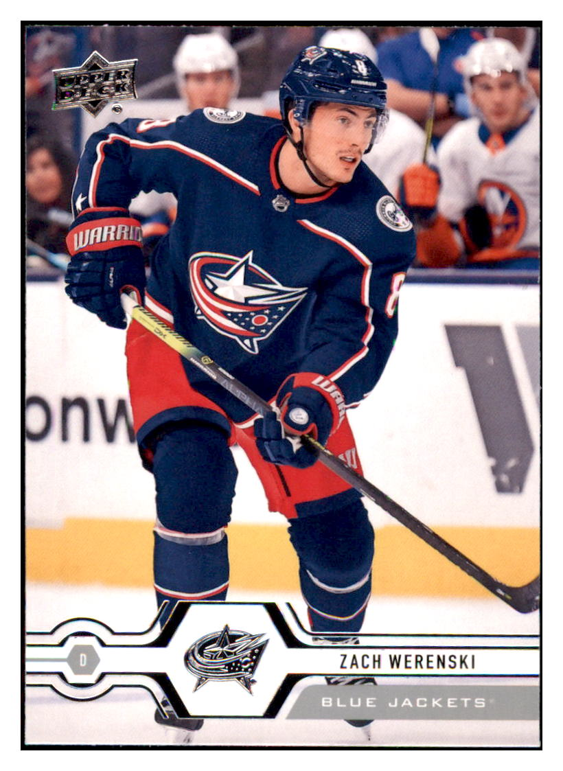 2019 Upper Deck Zach
Werenski Columbus Blue Jackets
Hockey Card GMMGC simple Xclusive Collectibles