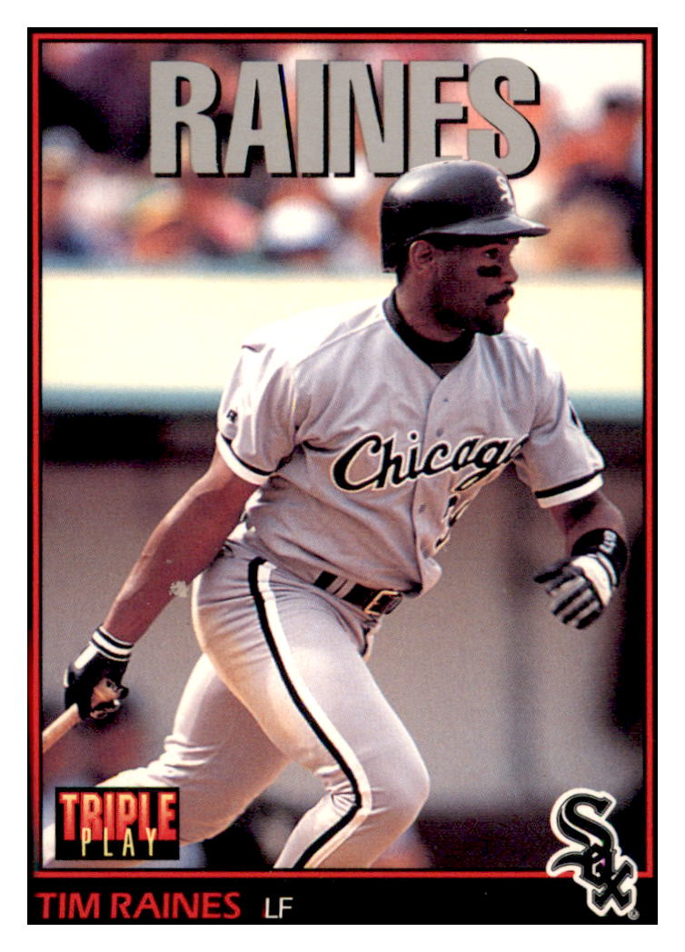 Topps Tim Raines Baseball Trading Cards