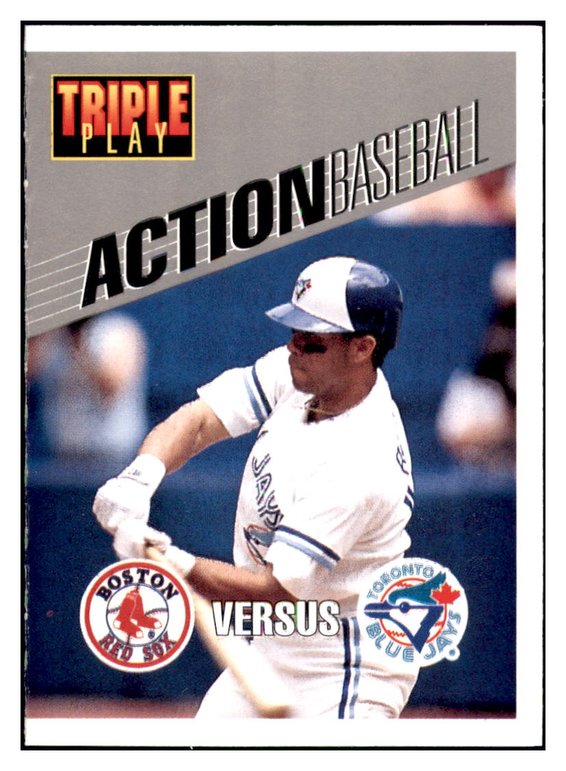 1993 Triple Play Roberto
Alomar Action Toronto Blue Jays
Baseball Card GMMGD simple Xclusive Collectibles