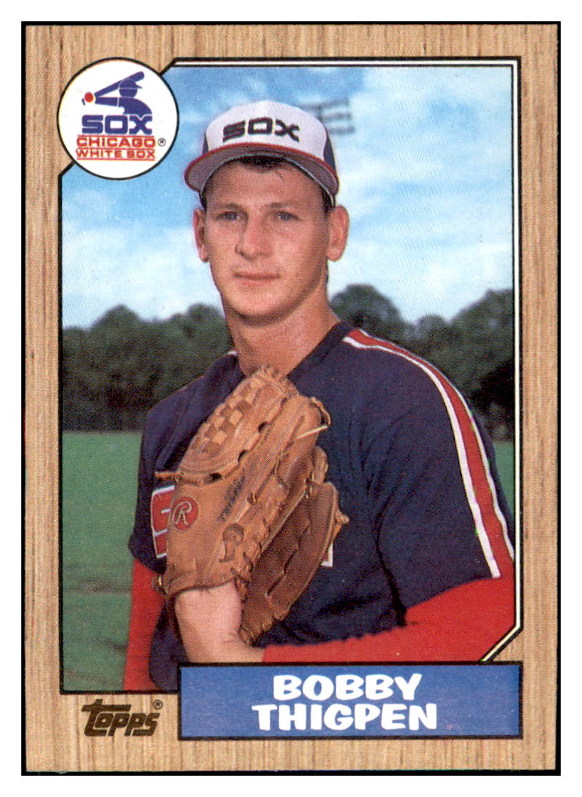 1987 Topps Bobby
Thigpen RC Chicago White Sox Baseball
Card GMMGD simple Xclusive Collectibles