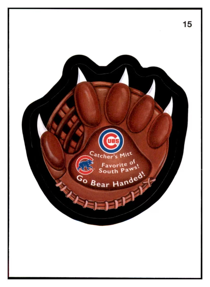2016 Topps MLB Wacky
Packages Cubs Catcher’s Mitt
Chicago Cubs Baseball Card GMMGD simple Xclusive Collectibles
