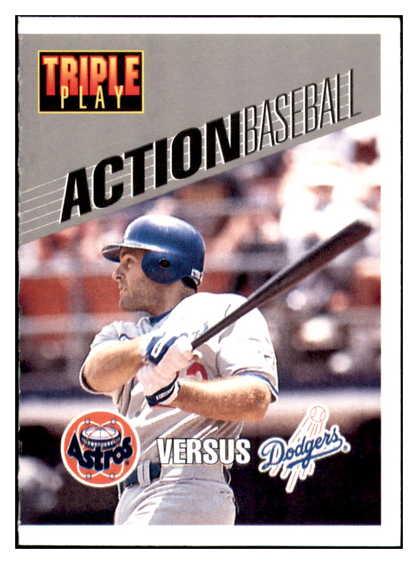 1993 Triple Play Eric Karros
Action Los Angeles Dodgers Baseball
Card GMMGD_1a simple Xclusive Collectibles