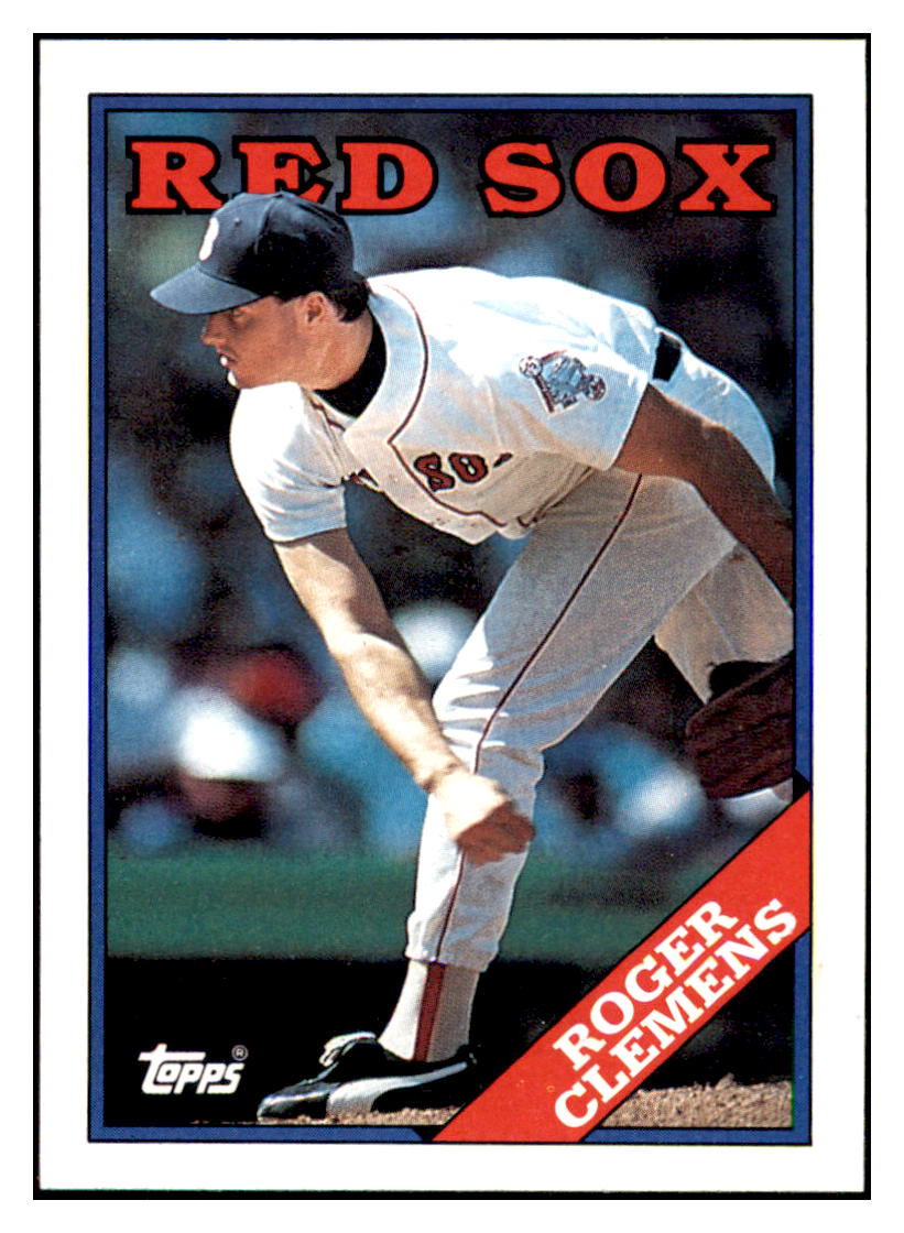 1988 Topps Roger
  Clemens   Boston Red Sox Baseball Card
  GMMGD simple Xclusive Collectibles