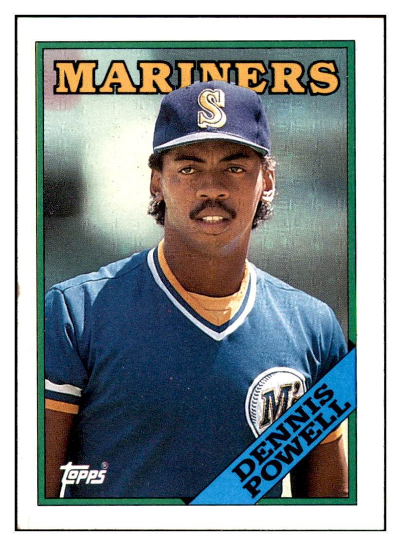 1988 Topps Dennis
Powell Seattle Mariners Baseball Card
GMMGD simple Xclusive Collectibles