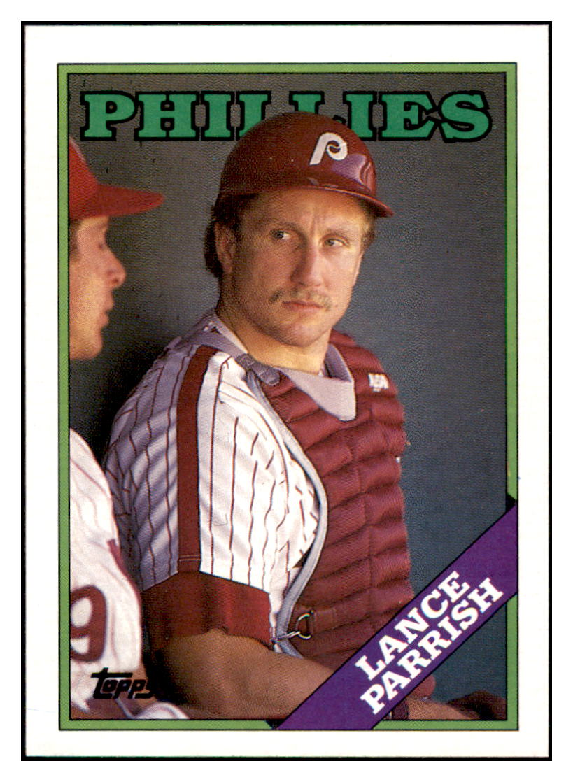 1988 Topps Lance
  Parrish   Philadelphia Phillies
  Baseball Card GMMGD_1a simple Xclusive Collectibles