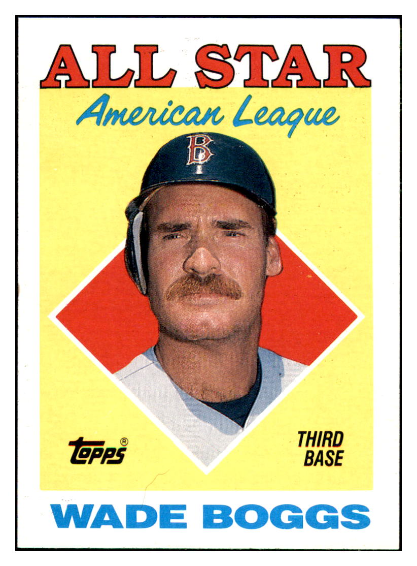  Topps Wade Boggs American League All
  Star    Baseball Card GMMGD simple Xclusive Collectibles   