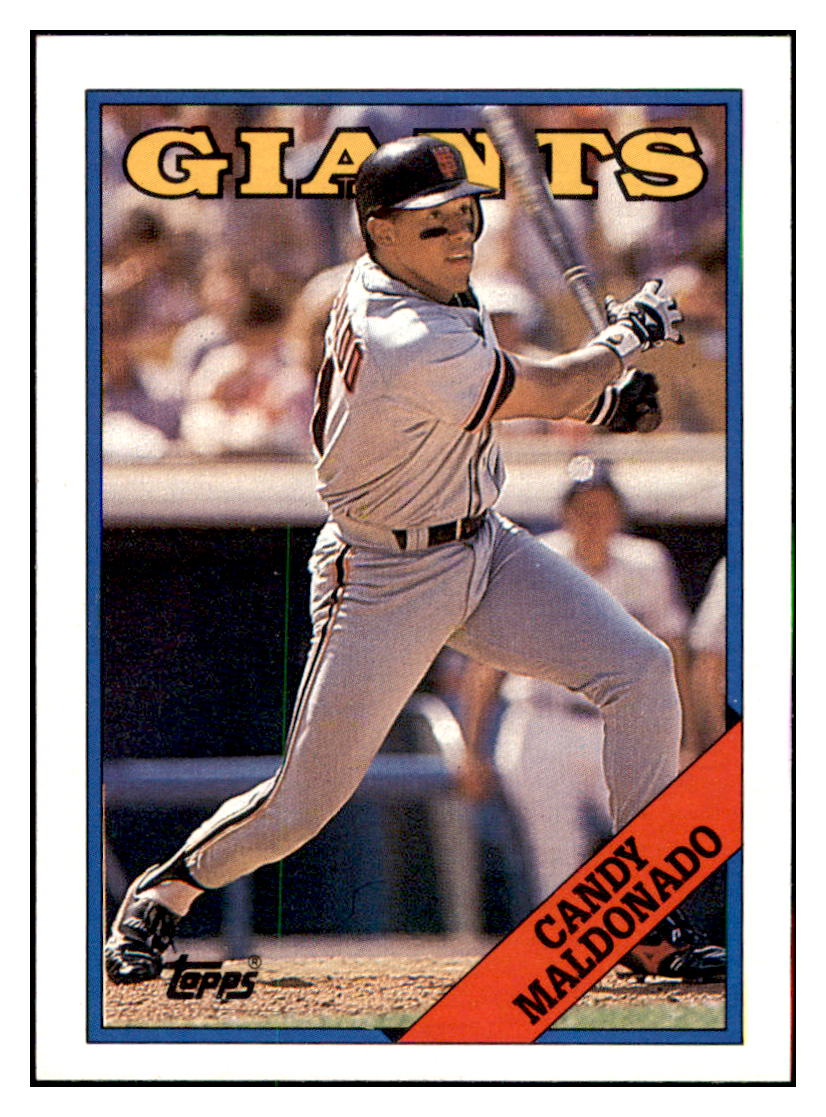 1988 Topps Candy
Maldonado San Francisco Giants
Baseball Card GMMGD simple Xclusive Collectibles