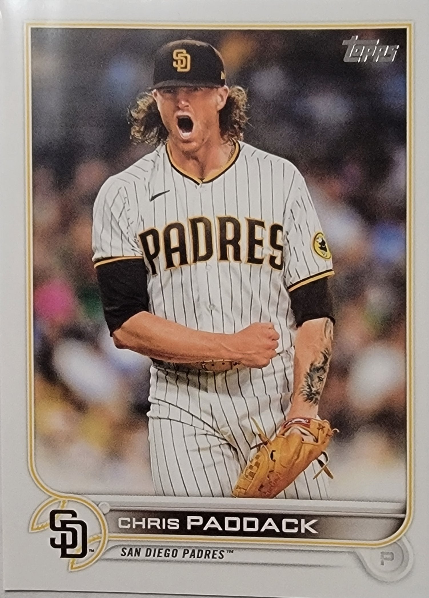 2022 Topps Series 2 Chris Paddack Baseball Card AVM1 simple Xclusive Collectibles