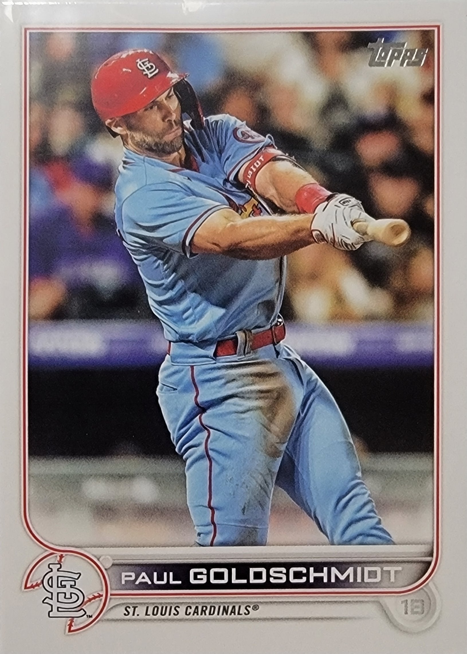 2022 Topps Series 2 Paul Goldschmidt Baseball Card AVM1 simple Xclusive Collectibles