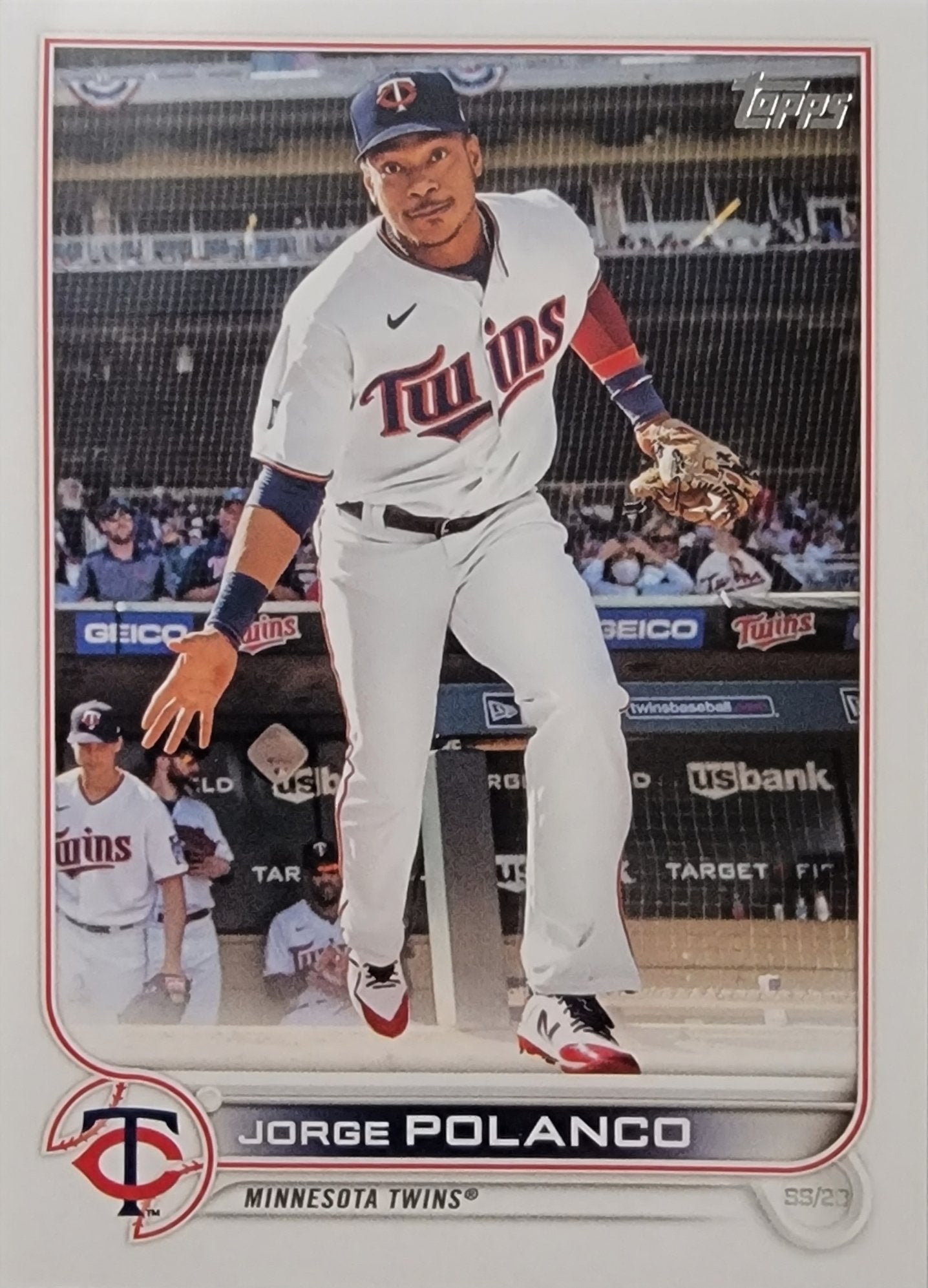 2022 Topps Series 2 Jorge Polanco Baseball Card AVM1 simple Xclusive Collectibles