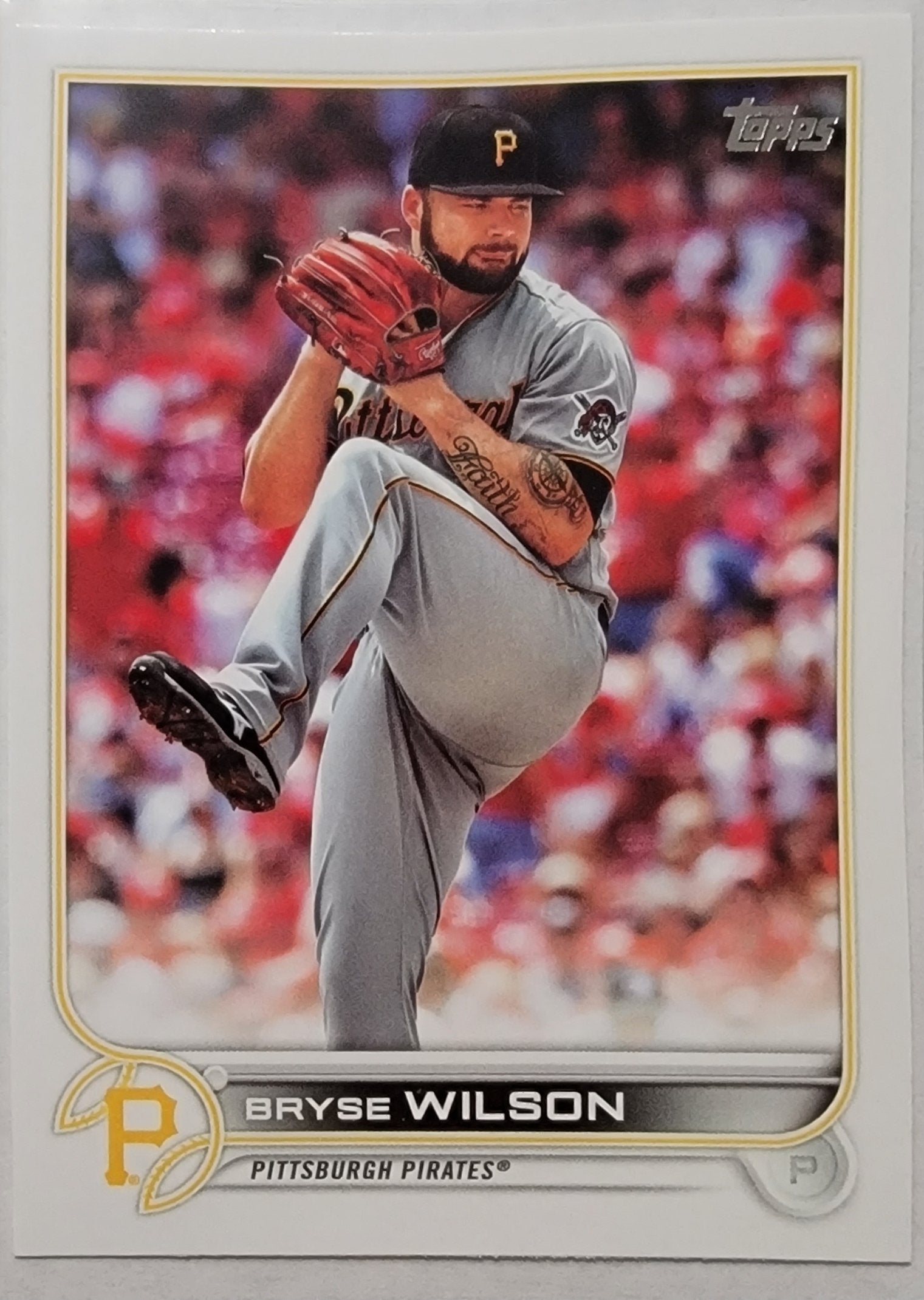 2022 Topps Series 2 Bryce Wilson Baseball Card AVM1 simple Xclusive Collectibles