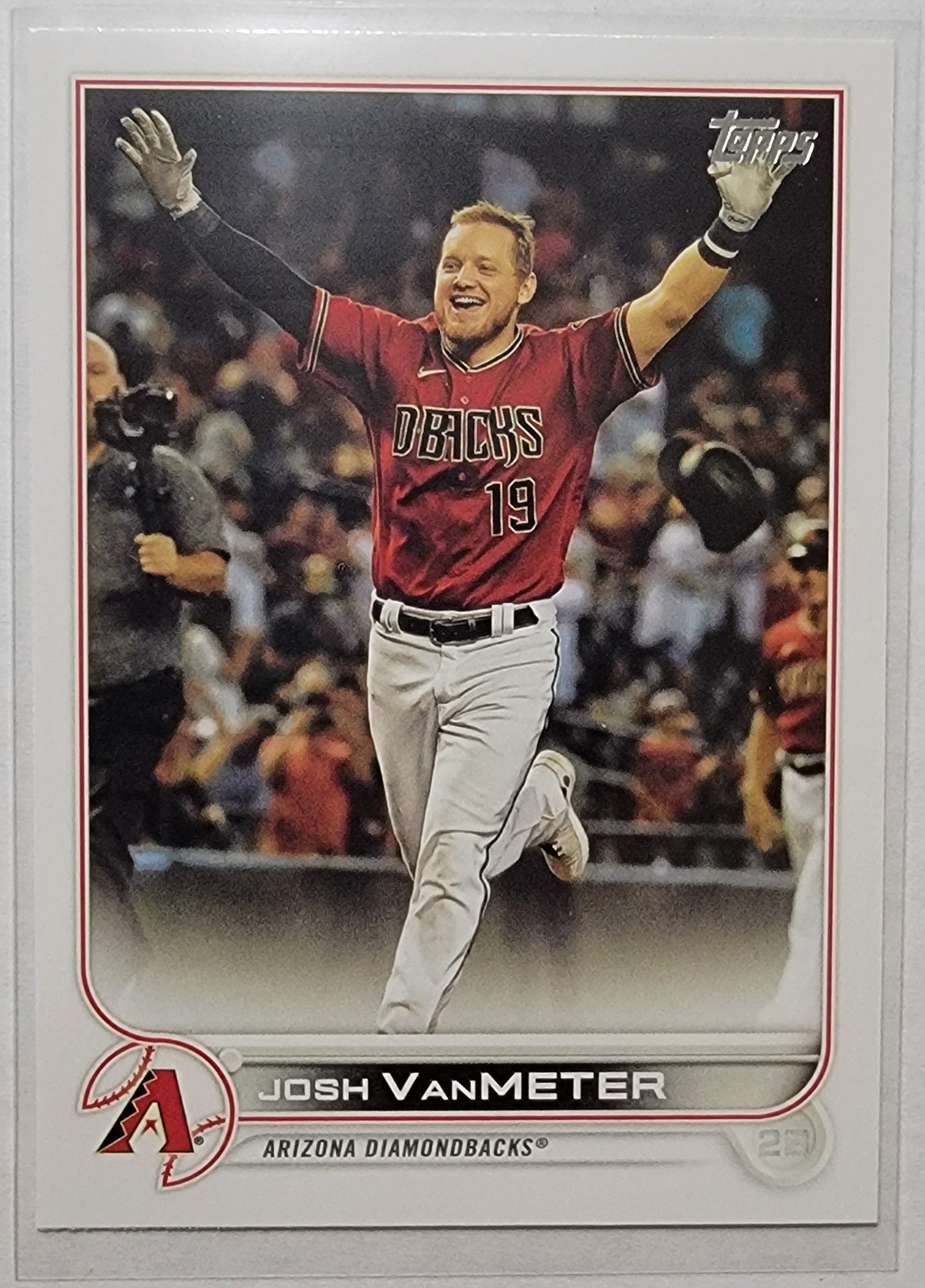 2022 Topps Series 2 Josh VanMeter Baseball Card AVM1 simple Xclusive Collectibles   