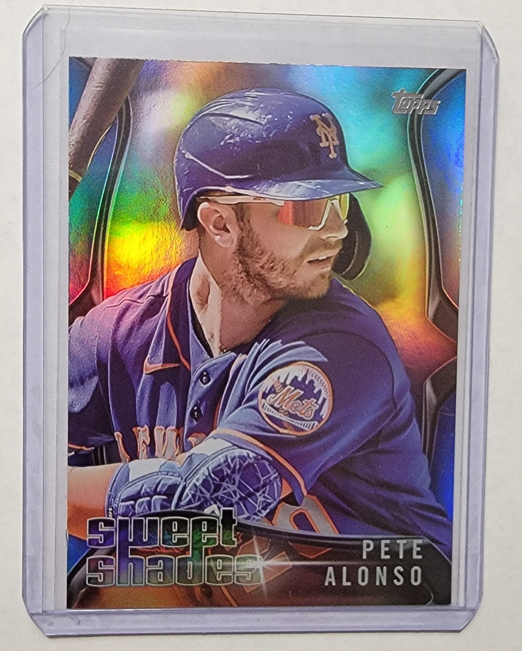 2022 Topps Series 2 Pete Alonso Sweet Shades Refractor Baseball Card AVM1 simple Xclusive Collectibles
