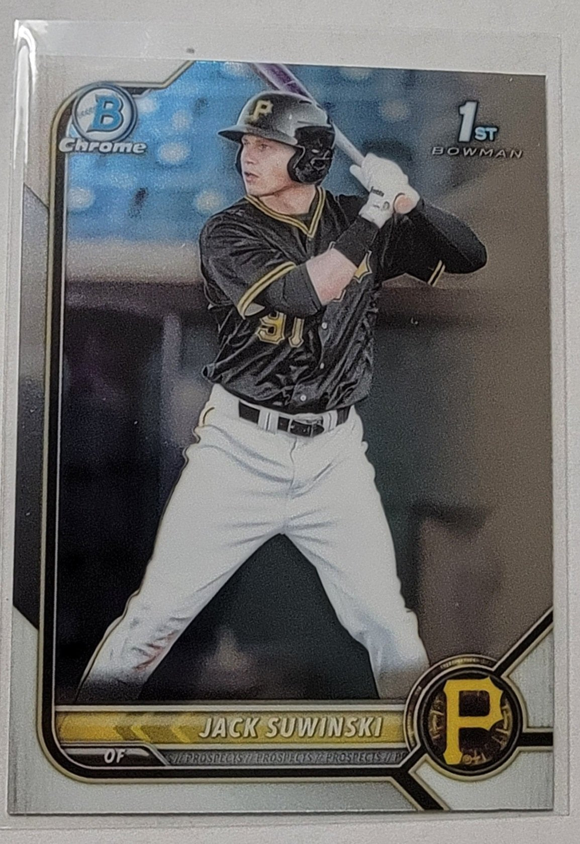 2022 Bowman Chrome Jack Suwinski Mega Box 1st on Bowman Baseball Card AVM1 simple Xclusive Collectibles
