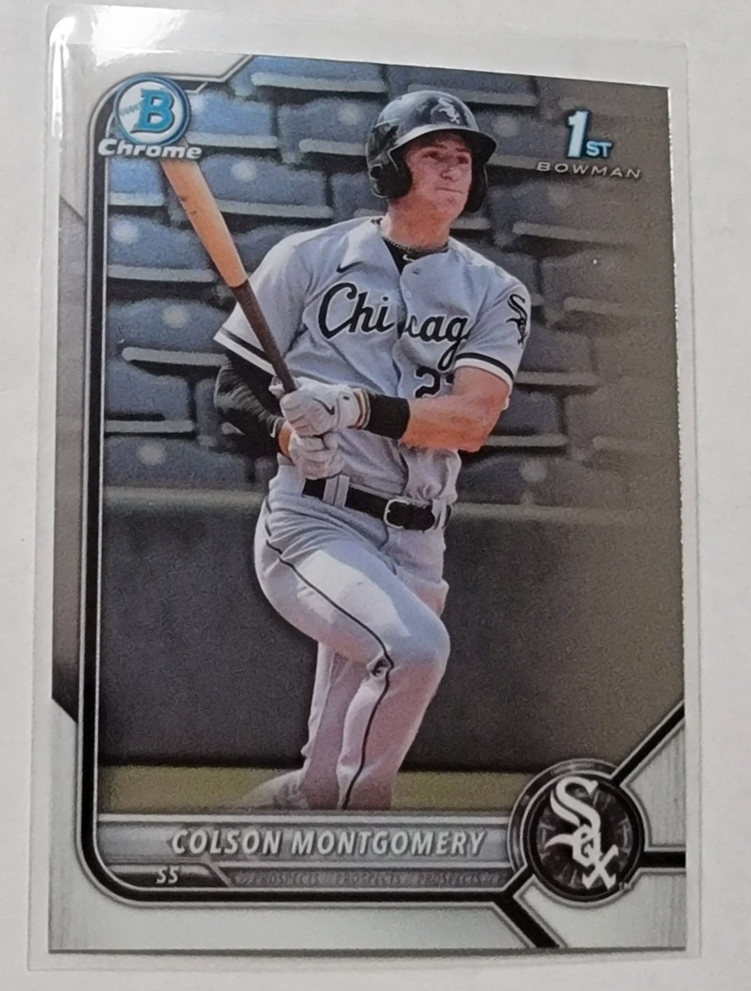 2022 Bowman Chrome Colson Montgomery Mega Box 1st on Bowman Baseball Card AVM1 simple Xclusive Collectibles