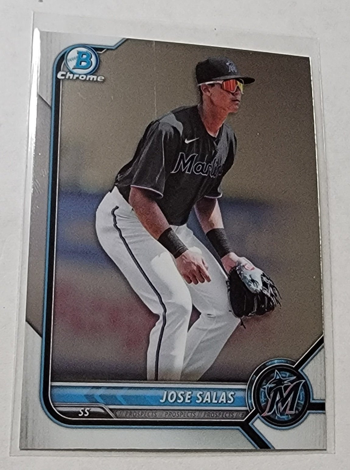 2022 Bowman Chrome Jose Salas Mega Box Baseball Card AVM1 simple Xclusive Collectibles