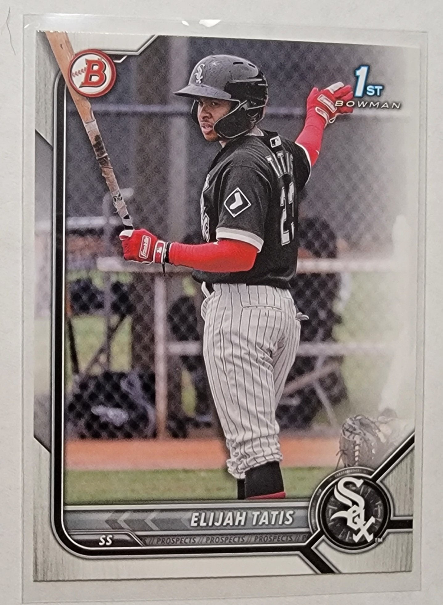 2022 Bowman Elijah Tatis Mega Box 1st on Bowman Paper Baseball Card AVM1 simple Xclusive Collectibles