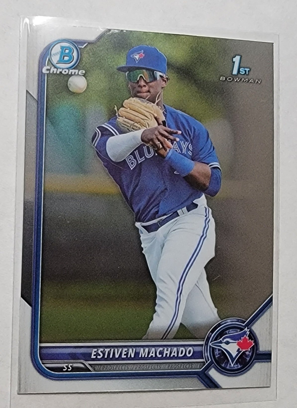 2022 Bowman Chrome Estiven Machado Mega Box 1st on Bowman Baseball Card AVM1 simple Xclusive Collectibles