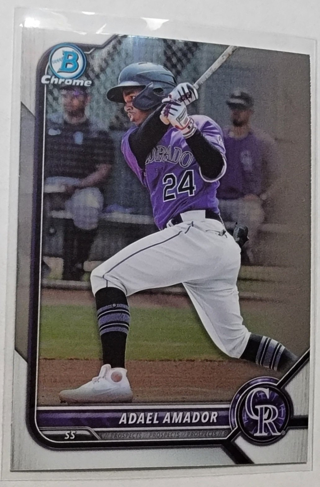 2022 Bowman Chrome Adael Amador Mega Box Baseball Card AVM1 simple Xclusive Collectibles