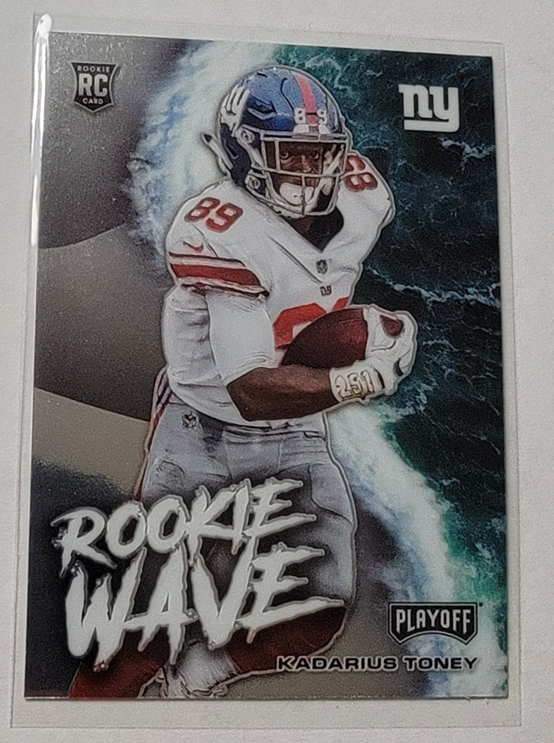 2021 Panini Playoffs Kadarius Toney Rookie Wave Football Card AVM1 simple Xclusive Collectibles
