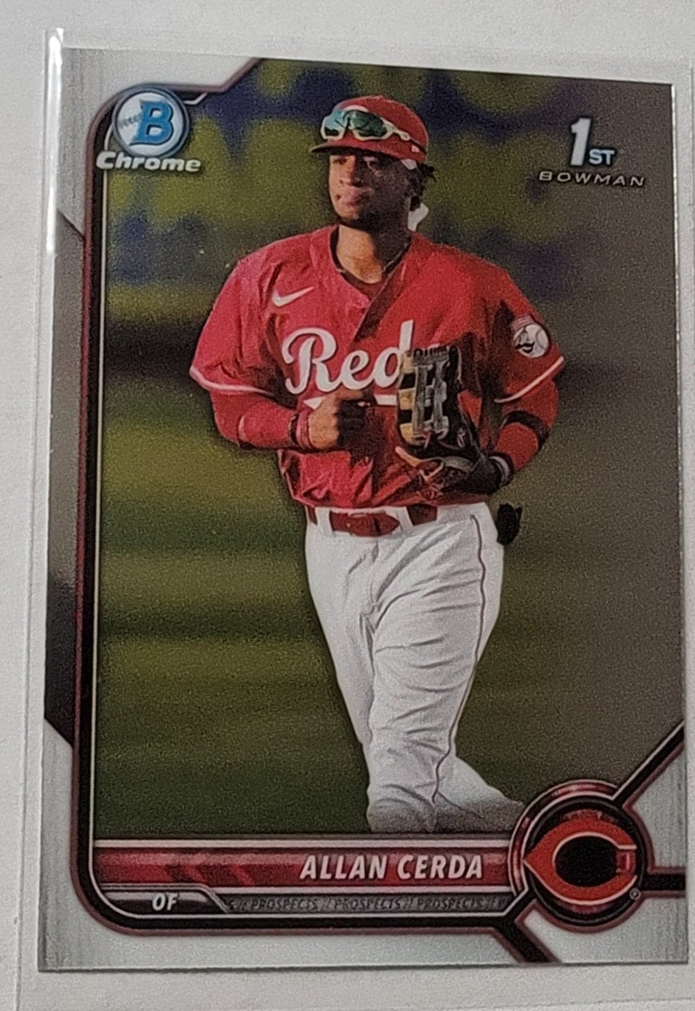2022 Bowman Chrome Allan Cerda Mega Box 1st on Bowman Baseball Card AVM1 simple Xclusive Collectibles