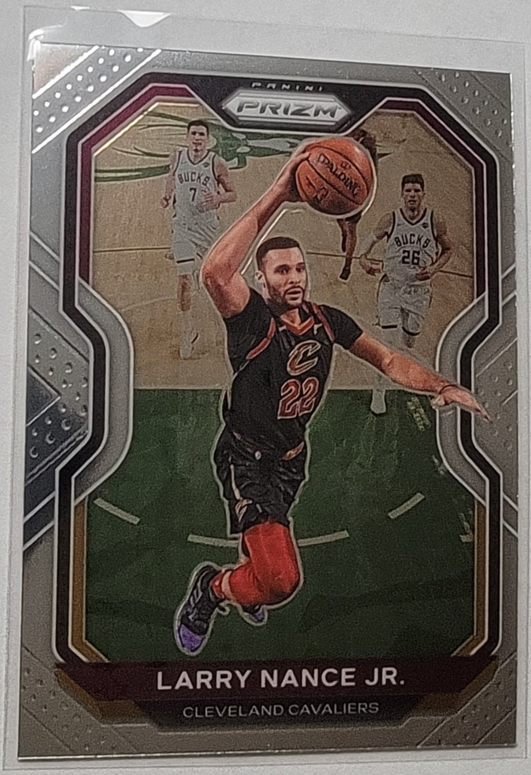 2020-21 Panini Prizm Larry Nance Jr Basketball Card AVM1 simple Xclusive Collectibles