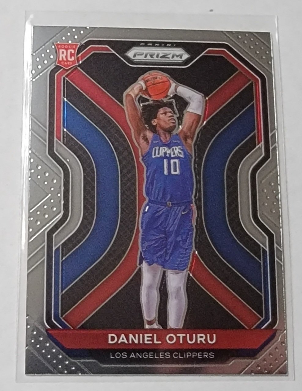 2020-21 Panini Prizm Daniel Oturu Rookie Basketball Card AVM1 simple Xclusive Collectibles