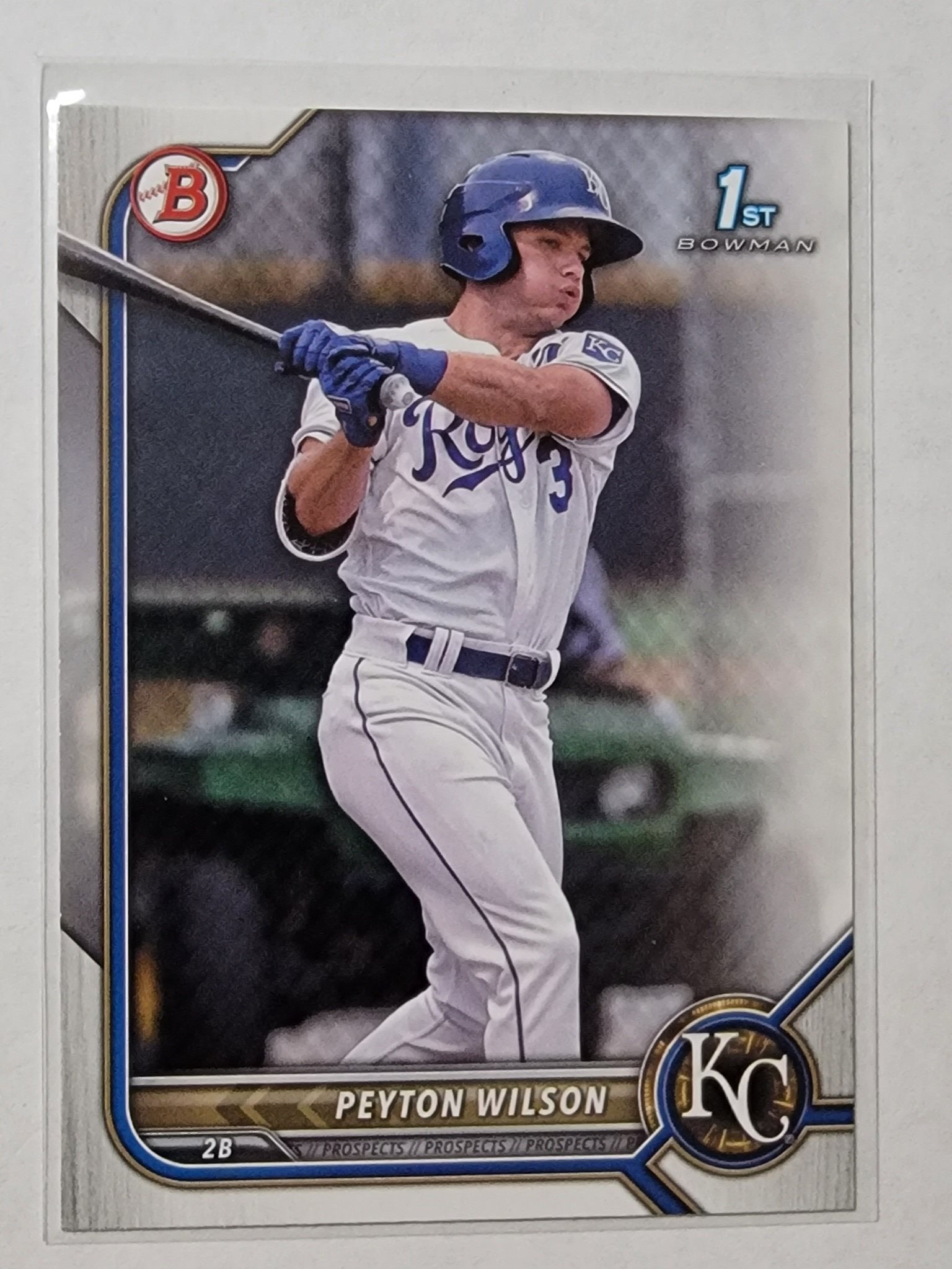 2022 Bowman Peyton Wilson Mega Box Paper 1st on Bowman Baseball Card AVM1 simple Xclusive Collectibles
