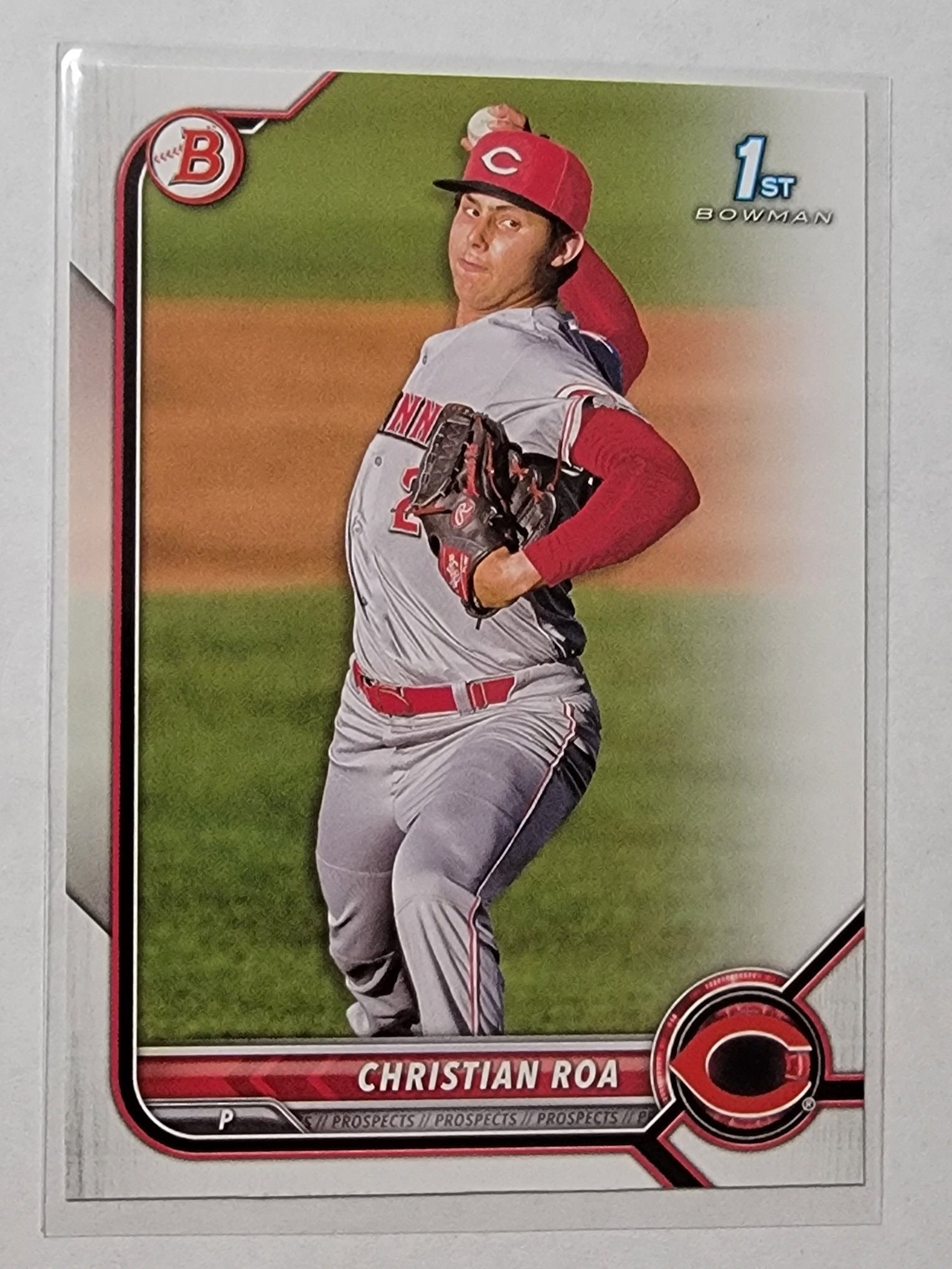 2022 Bowman Christian Roa Mega Box Paper 1st on Bowman Baseball Card AVM1 simple Xclusive Collectibles