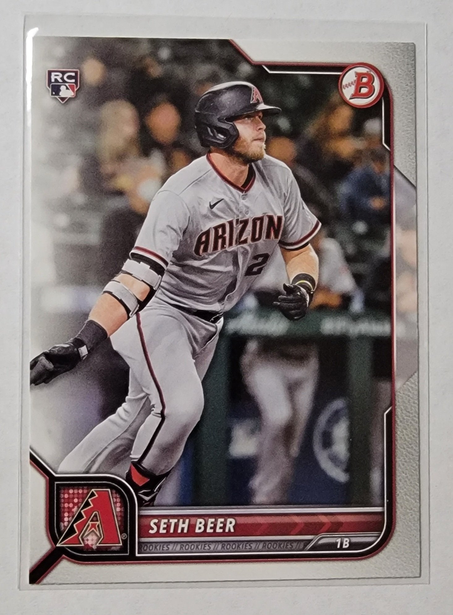 2022 Bowman Seth Beer Mega Box Paper Rookie Baseball Card AVM1 simple Xclusive Collectibles