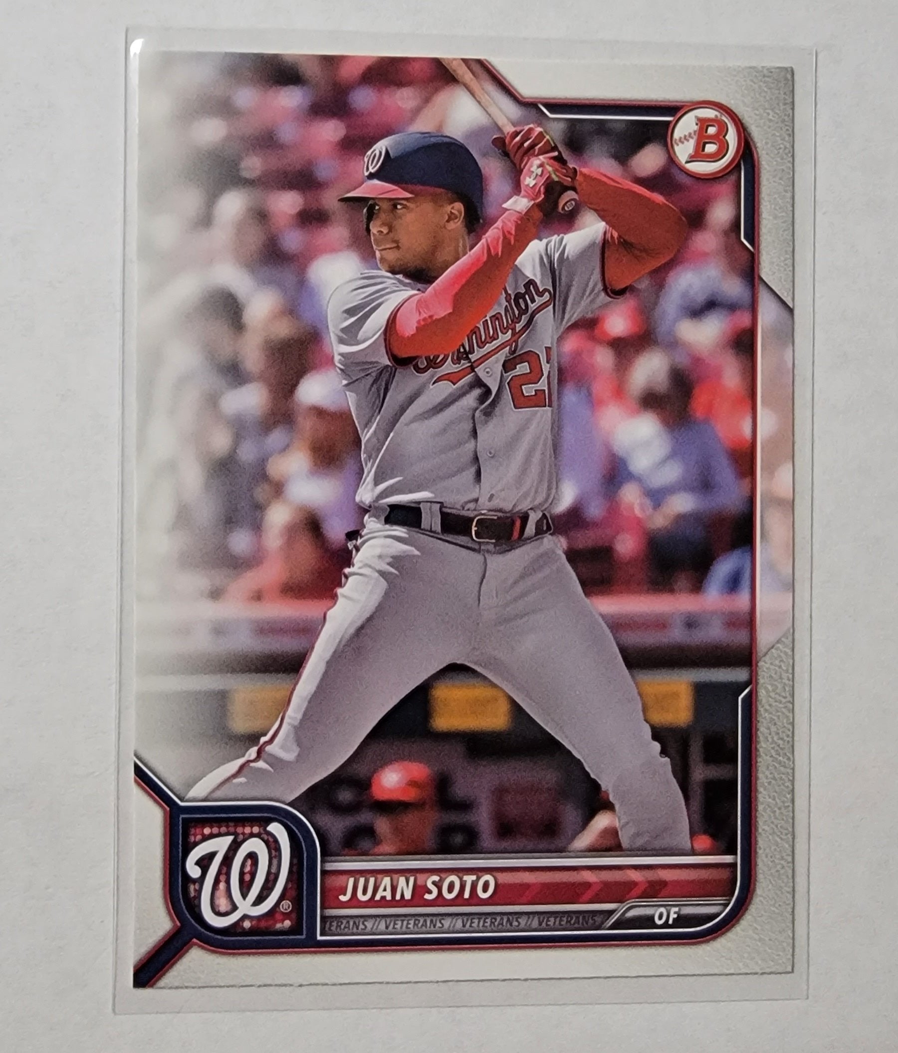 2022 Bowman Juan Soto Mega Box Paper Baseball Card AVM1 simple Xclusive Collectibles
