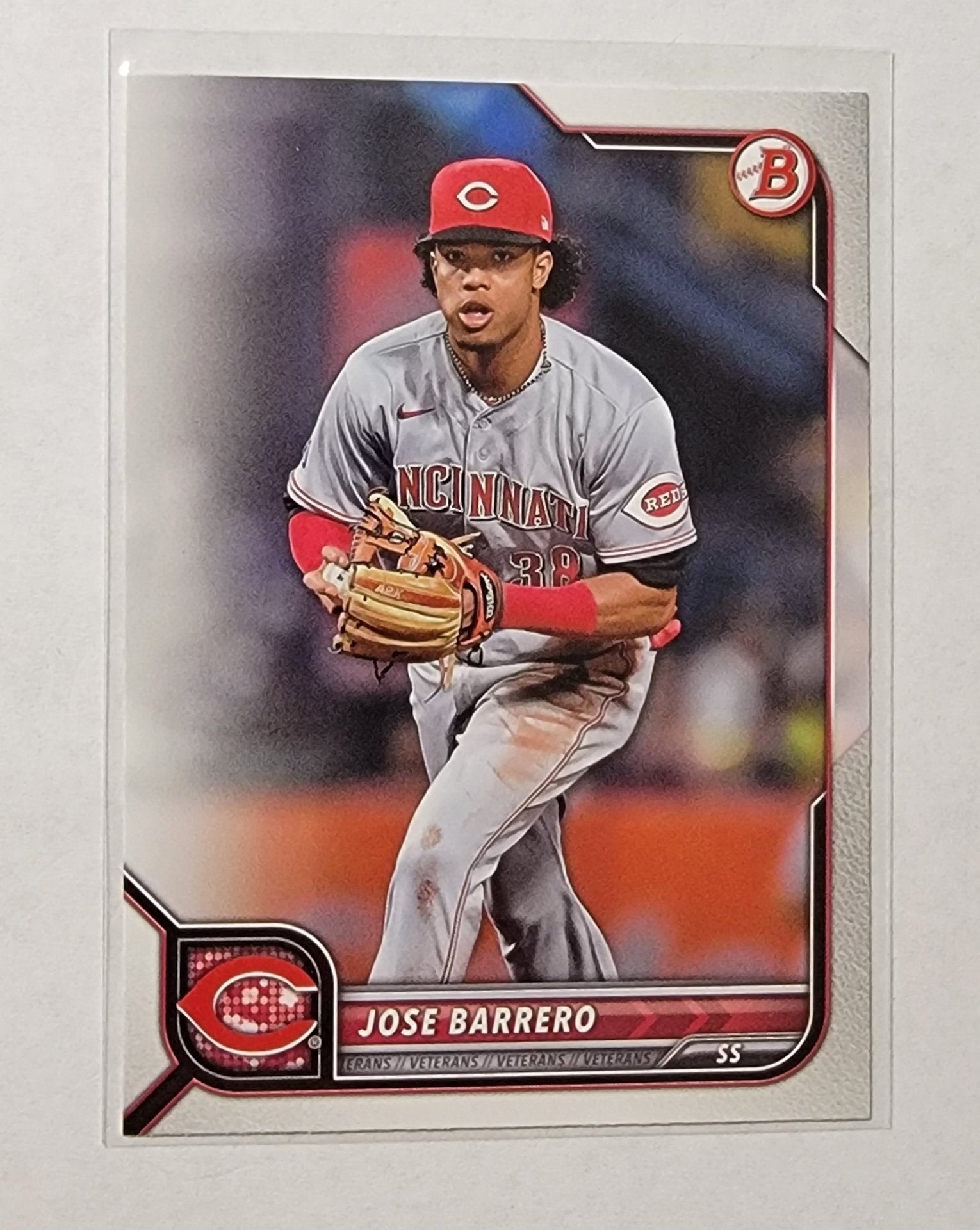 2022 Bowman Jose Barrero Mega Box Paper Baseball Card AVM1 simple Xclusive Collectibles