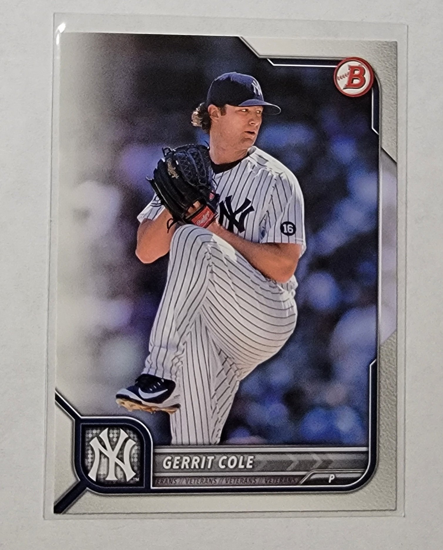 2022 Bowman Gerrit Cole Mega Box Paper Baseball Card AVM1 simple Xclusive Collectibles