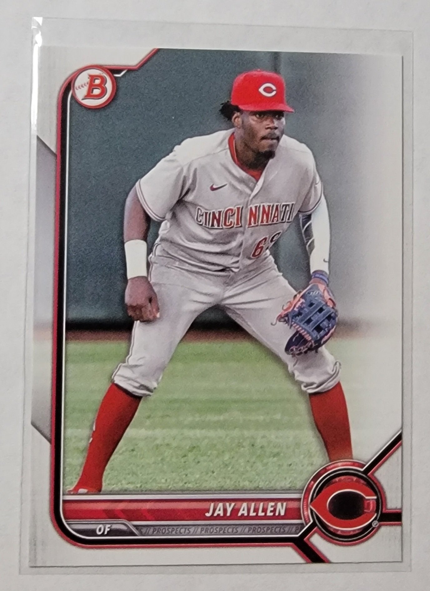 2022 Bowman Jay Allen Mega Box Paper Baseball Card AVM1 simple Xclusive Collectibles