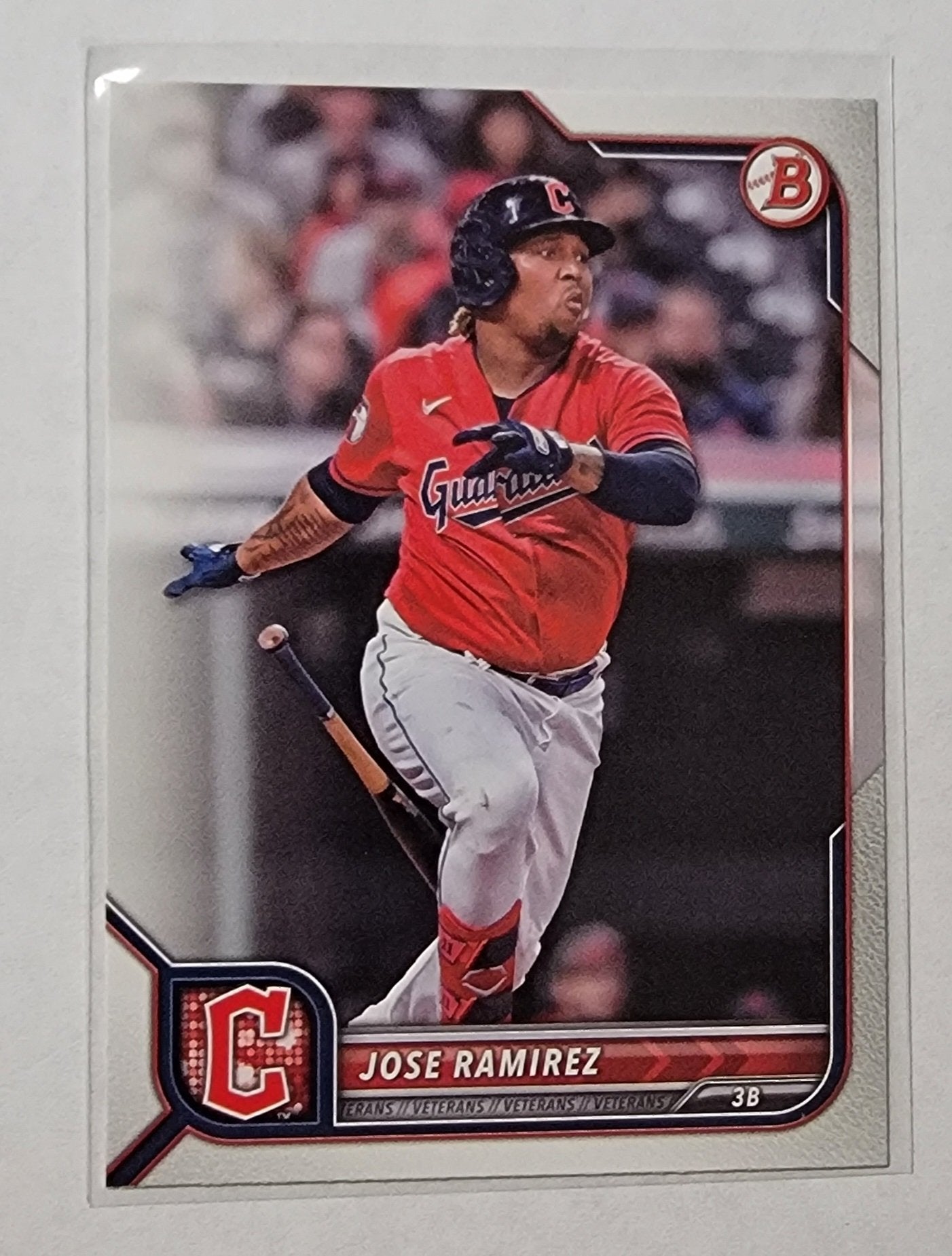 2022 Bowman Jose Ramirez Mega Box Baseball Card AVM1 simple Xclusive Collectibles